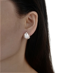 Imagen de ARO1196 AROS PASANTES PLATA 925