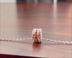 DJ596 DIJE CADENA PLATA 925 - Espíritu Joyas Mayorista