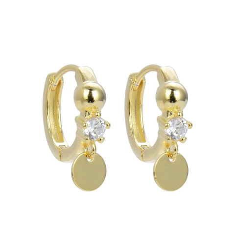 ARO1216 AROS HUGGIES PLATA 925