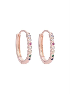 ARO822 AROS HUGGIES PLATA 925 - Espíritu Joyas Mayorista