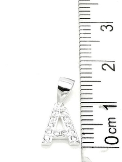 DJ271 INICIAL PLATA 925 - Espíritu Joyas Mayorista