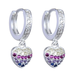 ARO703 AROS HUGGIES PLATA 925