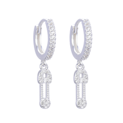 ARO884AB AROS HUGGIES PLATA 925
