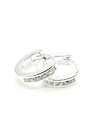 ARO657 HUGGIES PLATA 925
