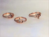 AN9440 ANILLO PLATA 925 BAÑO ORO ROSE 18 KTS