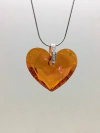 DJ532 DIJE CRISTAL DROP PLATA 925