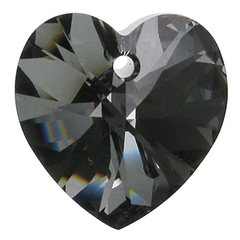 Imagen de ARO535 AROS HUGGIES PLATA DIJE CRISTAL
