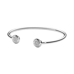 PUO396 ESCLAVA PLATA 925 PANDILOVE - Espíritu Joyas Mayorista