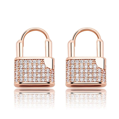 ARO256 AROS HUGGIES PLATA 925 RODINADOS - Espíritu Joyas Mayorista