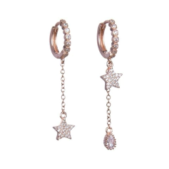 ARO908 AROS HUGGIES PLATA 925