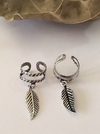 ARO427 CUFF FEATHER PLATA 925 BALI LINEA LIVIANA VENTA X UNIDAD