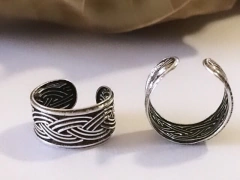 ARO423 CUFF PLATA 925 LINEA BALI LINEA LIVIANA PRECIO X UNIDAD