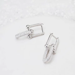 ARO2058 AROS HUGGIES PLATA 925 - comprar online