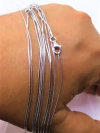 CL0061 - CADENA PLATA 925 RODINADO LINEA COLARATON box - Espíritu Joyas Mayorista