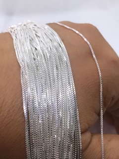 CL0042 - Collar/ Cadena Veneciana Plata 925 en internet