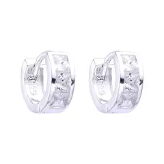 ARO2047 HUGGIES PLATA 925 - tienda online