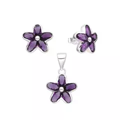 ARO2168 SET/AROS PASANTE DIJE PLATA 925 en internet