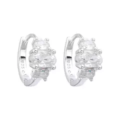 Imagen de ARO2310 AROS HUGGIES PLATA 925