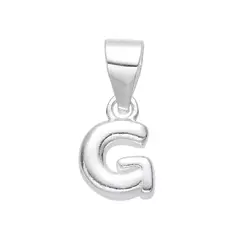 DJ929 DIJE INICIAL PLATA 925 - Espíritu Joyas Mayorista