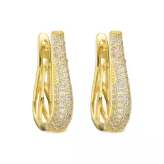 ARO2380 AROS HUGGIES PLATA 925 - comprar online