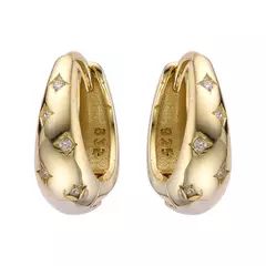 ARO2409 AROS HUGGIES PLATA 925 - comprar online
