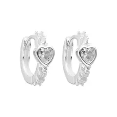 ARO2330 AROS HUGGIES PLATA 925 - Espíritu Joyas Mayorista
