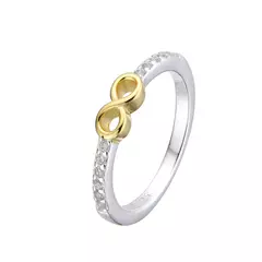 AN9726 ANILLO INFINITO PLATA 925 - comprar online