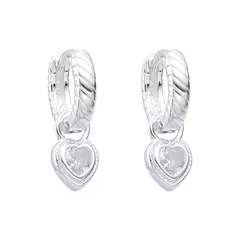 ARO2425 AROS HUGGIES PLATA 925 - comprar online