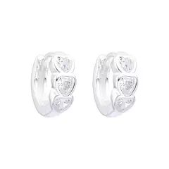 ARO2437 AROS HUGGIES PLATA 925 - comprar online