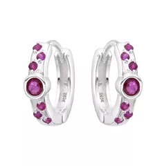 ARO2441 AROS HUGGIES PLATA 925 - comprar online