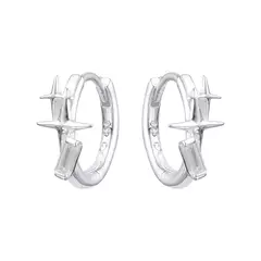 Imagen de ARO2504 AROS HUGGIES PLATA 925