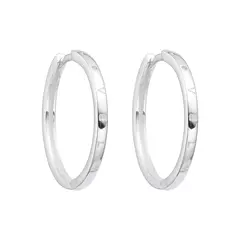 ARO2497 AROS HUGGIES PLATA 925 - Espíritu Joyas Mayorista