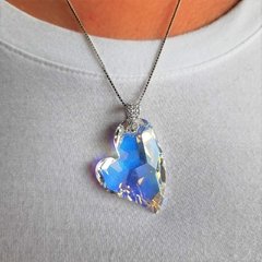 DJ0114 - Dije PLATA Y CRISTAL Linea Devoted-