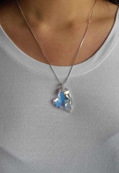 DJ0114 - Dije PLATA Y CRISTAL Linea Devoted- - tienda online