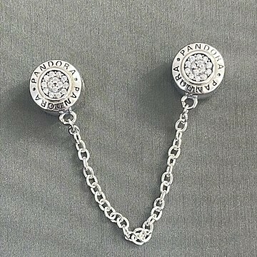 CH1049 - DIJE CADENA SEGURIDAD PLATA 925 - comprar online