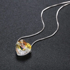 DJ0143 - DIJE CADENA PLATA 925 CRISTAL 14MM