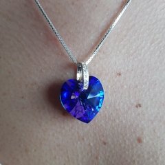 DJ0128 - Dije PLATA 925 CON ZIRCONIA Y CRISTAL - tienda online