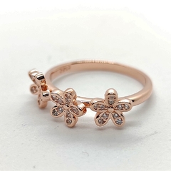 AN9420 ANILLO PLATA 925 BAÑO ORO 18 KTS - comprar online