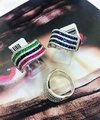 AN9408 - ANILLO PLATA 925 RODINADO ZIRCONIA LINEA ITALY