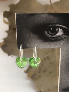 ARO486 AROS CUB PLATA 925 CRISTAL - Espíritu Joyas Mayorista