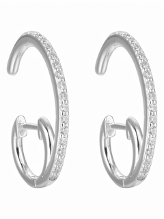 ARO602 HUGGIES PLATA 925 - comprar online