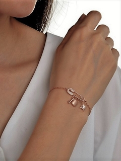 PU0231 - PULSERA PLATA 925 - Espíritu Joyas Mayorista