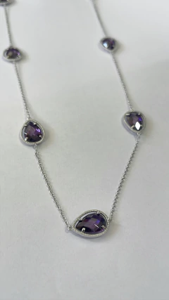 DJ1127 COLLAR PLATA 925 - Espíritu Joyas Mayorista
