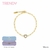 PULSERA CORAZON / ACERO DORADO TRENDY