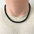 COLLAR DE PERLAS NEGRO - comprar online