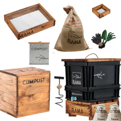 Combo Compostera Balcón 20L + Accesorios Completos en internet