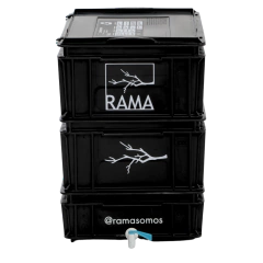 Compostera Urbana Rama 30L con Mesa de Madera + Tapa en internet