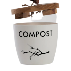 Combo Compostera Balcón 40L + Accesorios Completos - Rama Somos Composteras