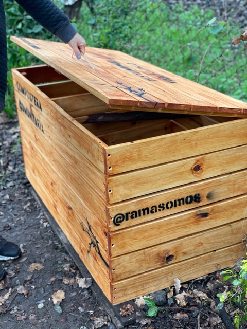 Compostera Comunitaria Rama – 400 kg