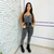 Macacão Blogueira Jeans Feminino Sal e Pimenta - Atelie Charmosinha
